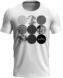 Bontis Póló FORMÁK - Fehér | S (TRI-STAMP-whi-S)