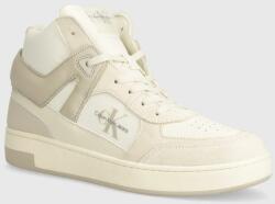 Calvin Klein Jeans sportcipő BASKET CUP MID LACEUP LTH ML MTR bézs, YM0YM00995 - bézs Férfi 44