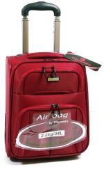Touareg kétkerekes meggypiros Wizzair méretű kabinbőrönd TG-6114/XS - taskaweb