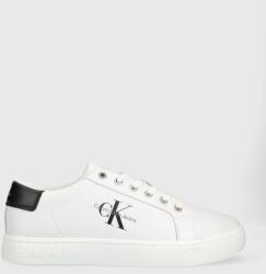 Calvin Klein Jeans bőr sportcipő Classic Cupsole Laceup Low fehér - fehér Férfi 44