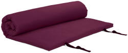Bodhi Yoga Welltouch futon levehető huzattal - 5 rétegű Szín: padlizsán (aubergine), Méretek: 200 x 180 cm
