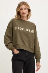 Pepe Jeans felső GAYLE zöld, női, nyomott mintás, PL581452 - zöld XL