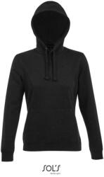 SOL'S SO03103 SOL'S SPENCER WOMEN - HOODED SWEATSHIRT (so03103bl-xl)