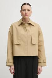 Calvin Klein kabát női, bézs, átmeneti, K20K208379 - bézs 36