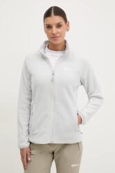 Jack Wolfskin sportos pulóver Moonrise szürke, sima, A63263 - szürke M