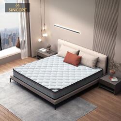 Sincere Furniture Prime-Plus 24cm Hipoallergén táskarugós ortopéd Matrac, steppelt huzattal, H3 keménység | Sincere (PRIME-PLUS-140x200x24-624-140)