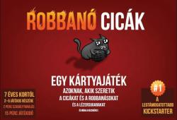 Exploding Kittens Robbanó Cicák