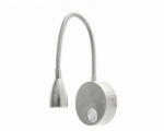 STRÜHM LED lámpa , fali , 3 watt , természetes fehér , ezüst , STRÜHM , Nina (03740)