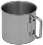 Fox Outdoor Products Rozsdamentes acél pohár, kb. 450 ml