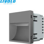 LIVOLO C725S LIVOLO led lépcsővilágító, irányfény, lábazat világítás, ezüst (C725S)