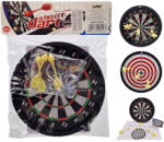 Wiky Mágneses kétoldalas darts tábla 3 db mágneses darts nyíllal 15cm (027825)