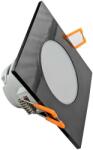 GREENLUX LED Fürdőszobai beépíthető lámpa LED/8W/230V 4000K IP65 fekete GXLL087 (GXLL087)
