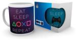 GB Eye PlayStation - Eat Sleep Play Repeat - bögre
